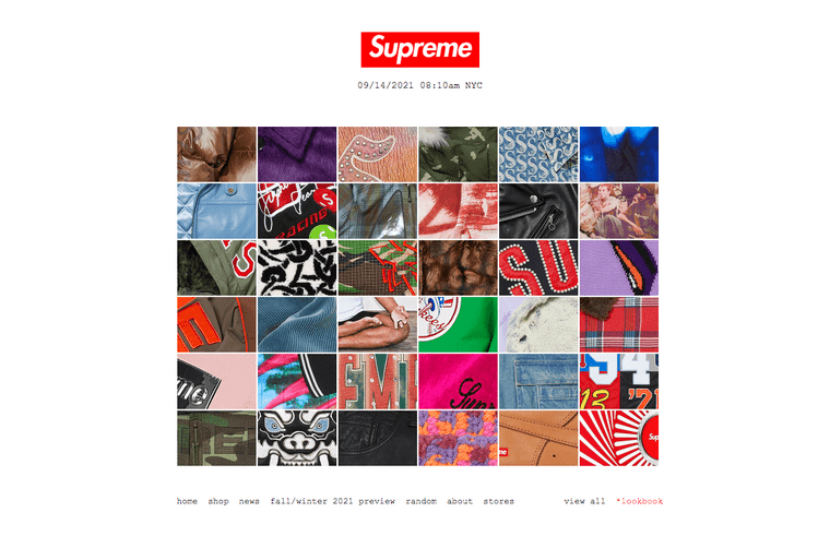 Fashion brand Supreme are notorious for their limited drops.