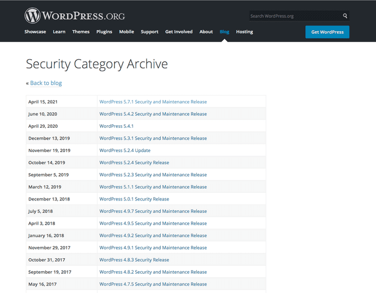 Vulnerabilities are found regularly within WordPress core