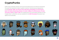 CryptoPunks was one of the first PFP projects to emerge using NFT technology.