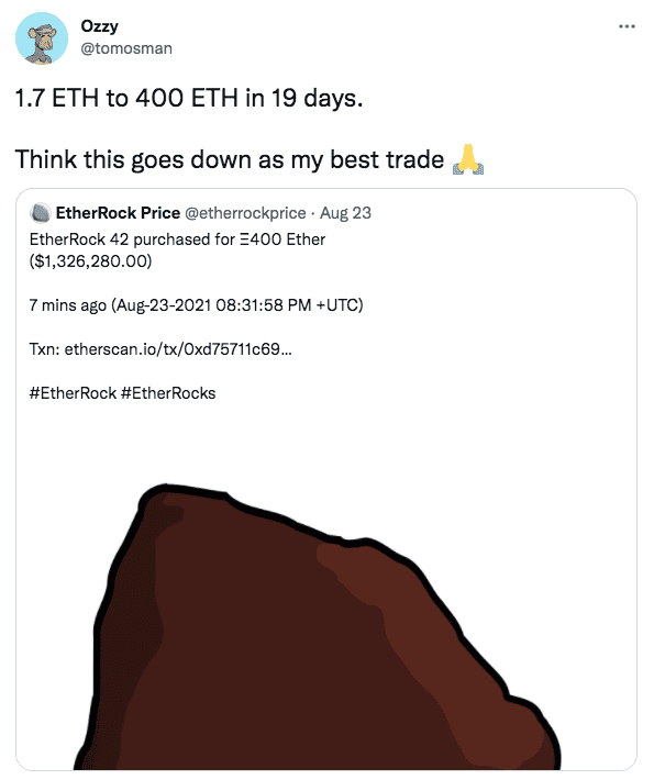 The rock trade in question.