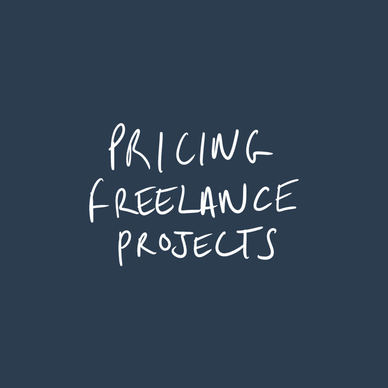Pricing Freelance Projects