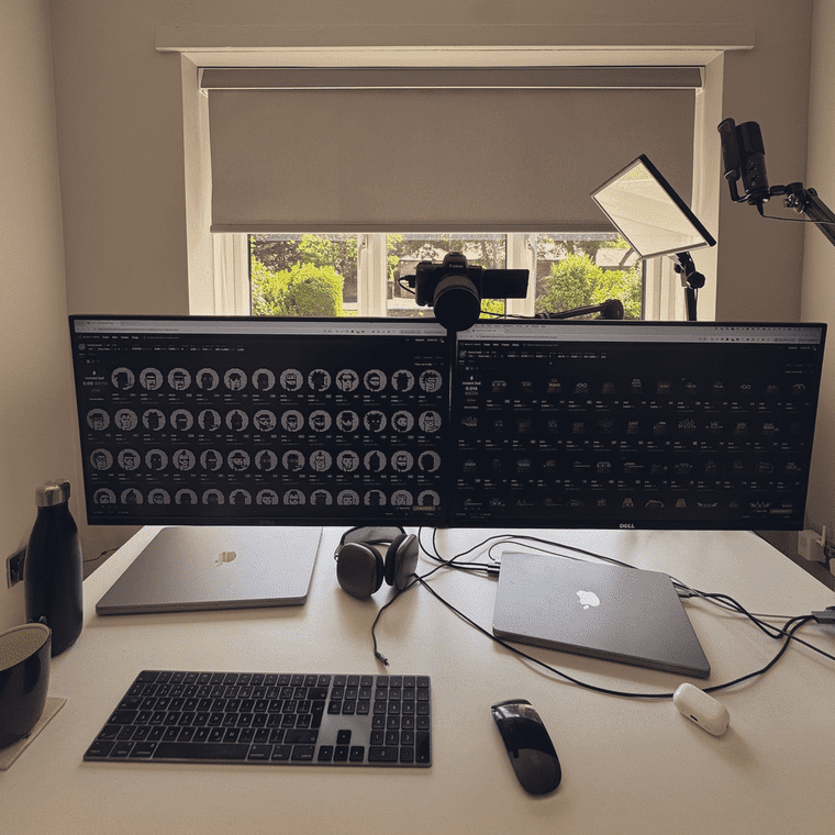 Tom Hirst's office in 2025.